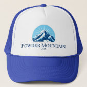 Powder Mountain utah ski resort Hat キャップ (正面)