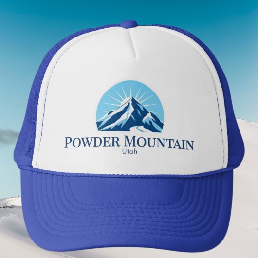 Powder Mountain utah ski resort Hat キャップ