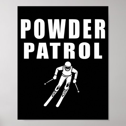 Powder patrol  ポスター (正面)