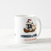 Powder & Plunder 海賊船マグ コーヒーマグカップ (正面右)