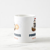 Powder & Plunder 海賊船マグ コーヒーマグカップ (中央)