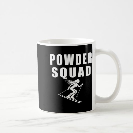 Powder squad  コーヒーマグカップ (右)