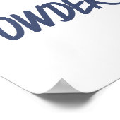 Powder to The People Ski Resort ポスター (角)