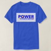 Power4PRエネル太陽のギー4 Puerto Rico Tシャツ (デザイン正面)