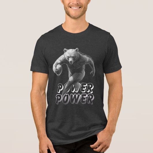 POWER トライブレンドTシャツ (正面)
