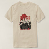 Power Chainsaw Man Devil Girl Art Tシャツ (デザイン正面)