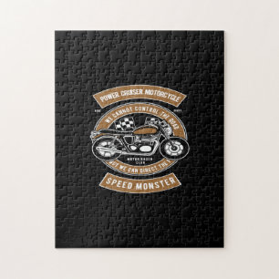 power cruiser motorcycle speed monster ジグソーパズル