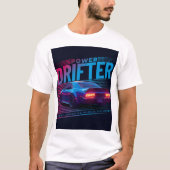 Power Drifter T-Shirt – Fueled by Adrenaline Tee Tシャツ (正面)