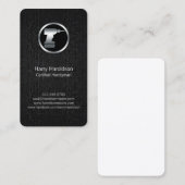 Power Drill con BlackGrunge Handyman名刺 名刺 (正面/裏面)