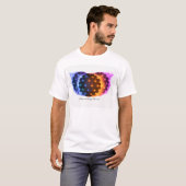 Power in Every Element | Fire & Ice Energy Sphere  Tシャツ (正面フル)