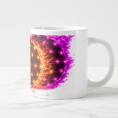 Power in Every Element Mug – Fire Water Energy Geo ジャンボコーヒーマグカップ (右)