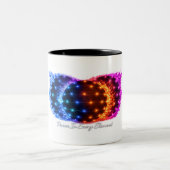 Power in Every Element Mug – Fire Water Energy Geo ツートーンマグカップ (中央)