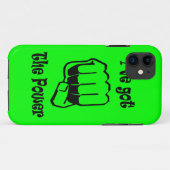 Power iPhone 5/得5Sのケースがある Case-Mate iPhoneケース (裏面(横))