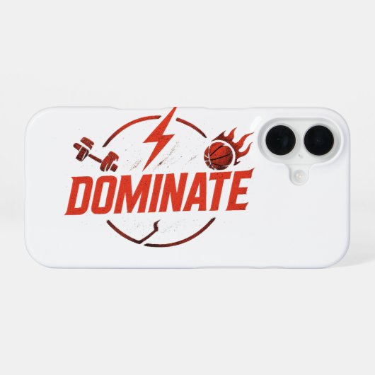 POWER MOVE - ダイナミックスポーツフォン壁紙 iPhone 16ケース (裏面横)