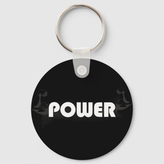 Power muscles キーホルダー (正面)