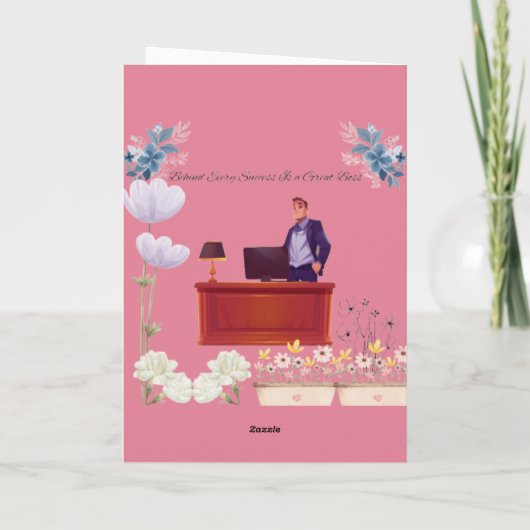 Power of leadership rose カード (裏面)