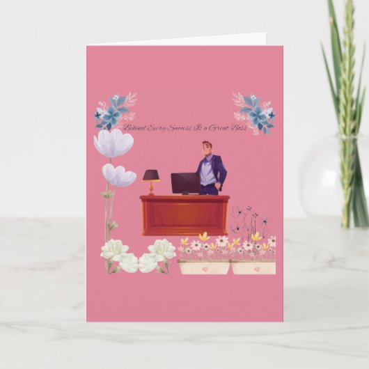 Power of leadership rose カード (正面)