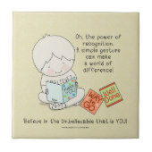 Power of Recognition タイル (正面)