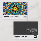 Power of Tin Toys万華鏡のように千変万化するパターン 名刺 (正面/裏面)