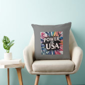 Power of USA Pillow - American クッション (椅子)