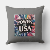 Power of USA Pillow - American クッション (裏面)
