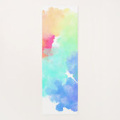 Power of Yet Rainbow Cloud やる気を起こさせる ヨガマット (裏面)