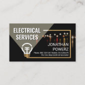 Power Outage Electrical Service 名刺 (正面)