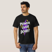 「Power over Dood」男子Tシャツデザイン Tシャツ (正面フル)