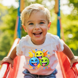 Power Pals™ Emoji Squad トッドラーTシャツ - かわいい Pla トドラーTシャツ