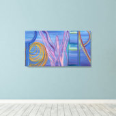 POWER Small（24.00 x 16.00インチ）、1.5インチ独身の、 キャンバスプリント (インサイチュ (ウッドフロア))