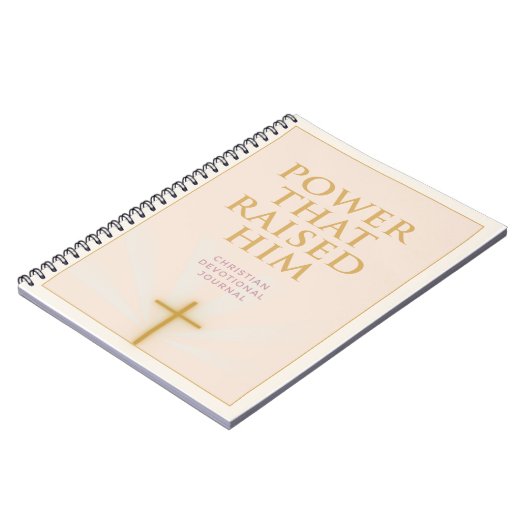 Power That Raised Him Christian Easter 2026 ノートブック (左側)
