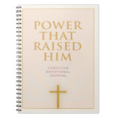 Power That Raised Him Christian Easter 2026 ノートブック (正面)