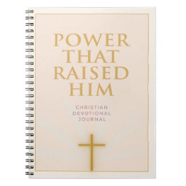 Power That Raised Him Christian Easter 2026 ノートブック