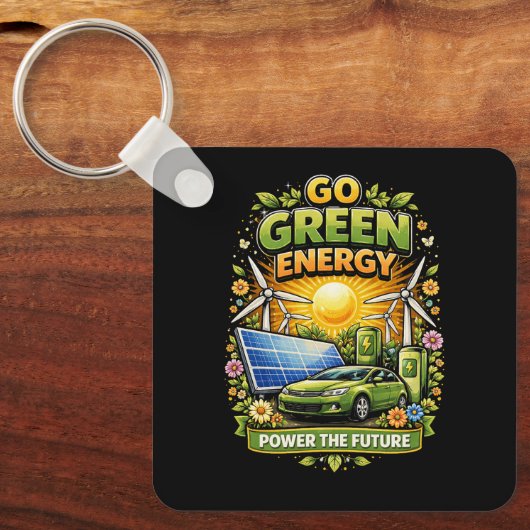 Power the Future キーホルダー (正面)