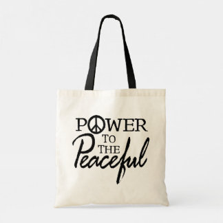 Power To The Peaceful Tote Bag トートバッグ