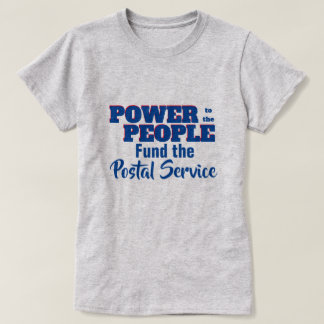 Power to the People Fund Post Office Template Lawn Tシャツ