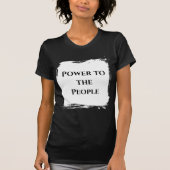 Power to the People t shirt Tシャツ (正面)