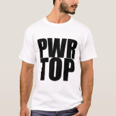 POWER TOP PWRTOP Tシャツ (正面)