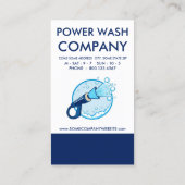 Power Wash Loyalty Punch Card ロイヤリティカード (裏面)