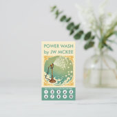 Power Wash Loyalty Punch Card ロイヤリティカード (スタンド正面)