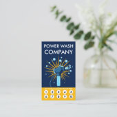 Power Wash Loyalty Punch Card ロイヤリティカード (スタンド正面)