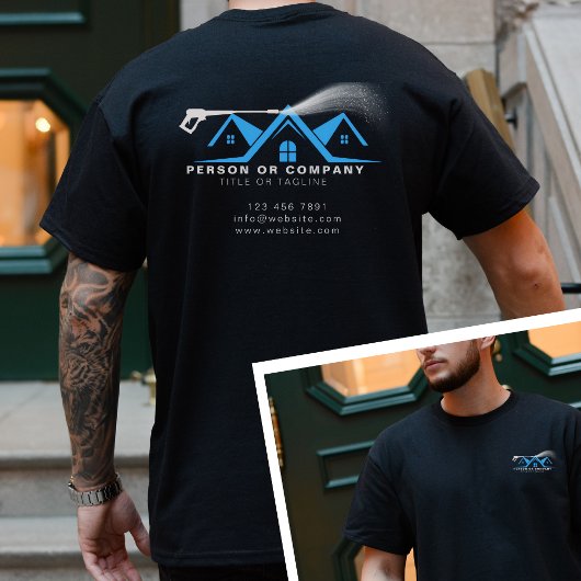 Power Washer House Cleaning Pressure Washing Tシャツ