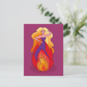 Power women postcard ポストカード (スタンド正面)