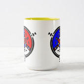 Power Zen Mandala ツートーンマグカップ (中央)