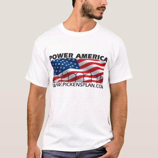 PowerAmerica Tシャツ (正面)