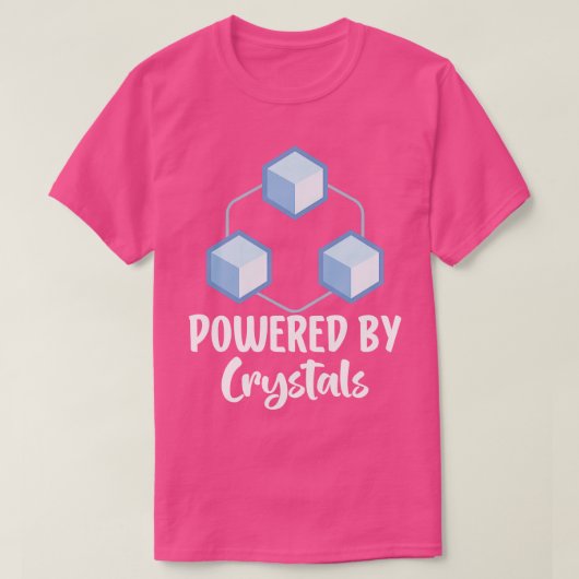 Powered Byクリスタル2 Tシャツ (デザイン正面)
