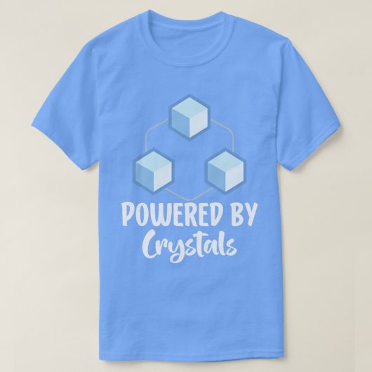 Powered Byクリスタル2 Tシャツ (デザイン正面)