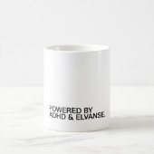 Powered By ADHD & Elvanse コーヒーマグカップ (中央)