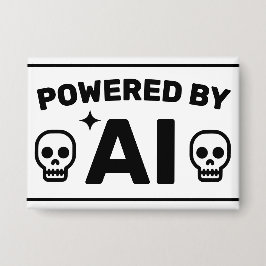 Powered by AI™ Button 缶バッジ