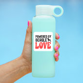 Powered By Beagle Love スクエアシール